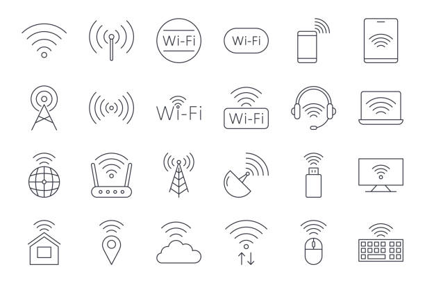Smartphone screen displaying a list of devices connected to home wifi network